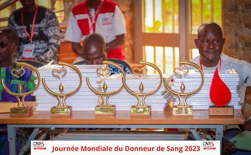 Trophées des meilleurs acteurs du don de sang